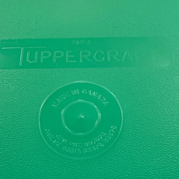 Tupperware Mint Green Storage Box - Picture 3 of 4